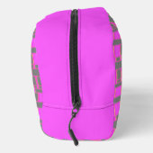 Rechthoek Patroon Grijs 10 Toilettasje (Rechts)