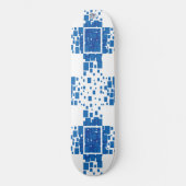 Rechthoek Persoonlijk Skateboard (Voorkant)