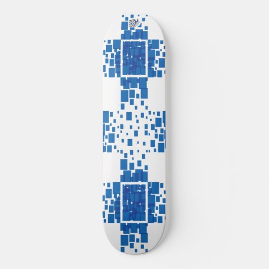 Rechthoek Persoonlijk Skateboard (Voorkant)