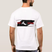 Rechthoek RedWake  T-shirt (Achterkant)