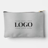 Rechthoek toevoegen Business Logo Grey Etui (Achterkant)