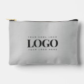 Rechthoek toevoegen Business Logo Grey Etui (Voorkant)