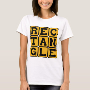 Rechthoek, Vierzijdige Veelhoek T-shirt