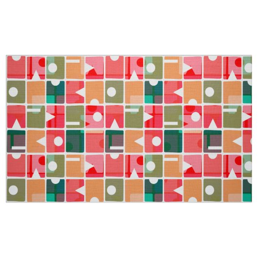 Rechthoeken Abstract 120623 Stof (Fat Quarter)