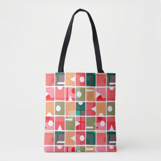 Rechthoeken Abstract 120623 Tote Bag (Voorkant)
