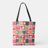 Rechthoeken Abstract 120623 Tote Bag (Achterkant)