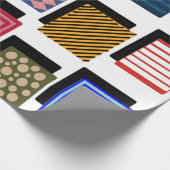 Rechthoeken en schaduwen cadeaupapier (Hoek)