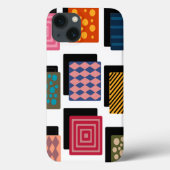 Rechthoeken en schaduwen Case-Mate iPhone case (Achterkant)