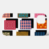 Rechthoeken en schaduwen Case-Mate iPhone case (Achterkant (horizontaal))