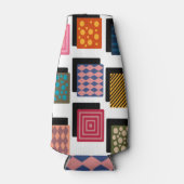 Rechthoeken en schaduwen flesjeskoeler (Voorkant)