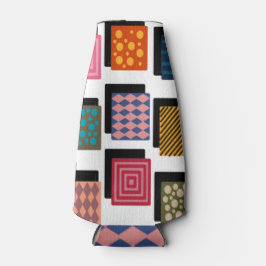 Rechthoeken en schaduwen flesjeskoeler