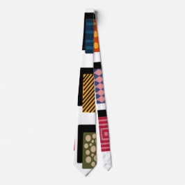 Rechthoeken en schaduwen stropdas