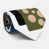 Rechthoeken en schaduwen stropdas (Opgerold)