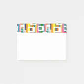 Rechthoeken en strips post-it® notes (Voorkant)