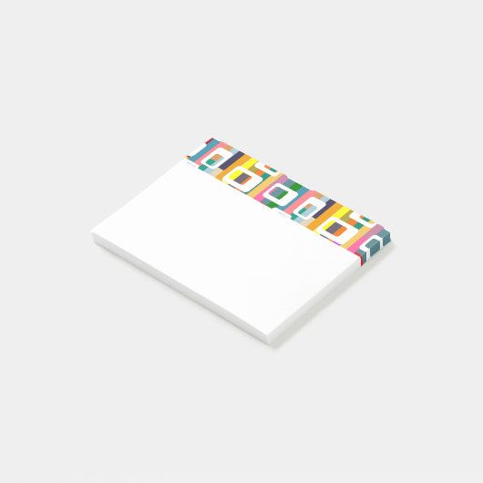 Rechthoeken en strips post-it® notes (Schuin)