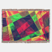 Rechthoeken en vierkantjes, gekleurd deken (Voorkant)