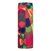 Rechthoeken en vierkantjes, gekleurd thermosbeker (Achterkant)