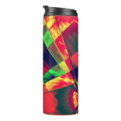 Rechthoeken en vierkantjes, gekleurd thermosbeker (Geroteerd rechts)