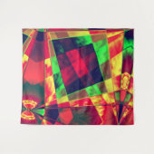 Rechthoeken en vierkantjes, gekleurd wandkleed (Voorkant (horizontaal))