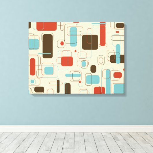 Rechthoeken herstellen canvas afdruk (Insitu (Houten vloer))