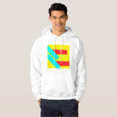 Rechthoeken Hoodie (Voorkant volledig)