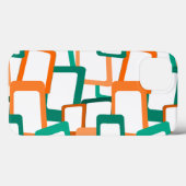 Rechthoeken in Mid-Century Modern stijl Case-Mate iPhone Case (Achterkant (horizontaal))