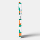 Rechthoeken in Mid-Century Modern stijl Case-Mate iPhone Case (Achterkant / Links)