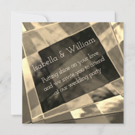 Rechthoeken, incl. onregelmatig, beige en goud kaart