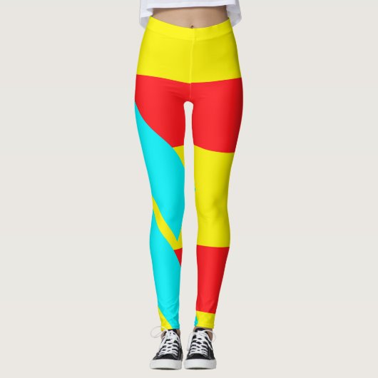 Rechthoeken Leggings (Voorkant)