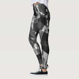 Rechthoeken, met grijs oog, ingewikkeld of uitgere leggings