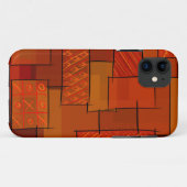 Rechthoeken, patchwork-patroon, doedelen. Schrootg Case-Mate iPhone Case (Achterkant (horizontaal))