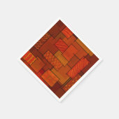 Rechthoeken, patchwork-patroon, doedelen. Schrootg Servet (Hoek)