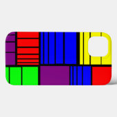 Rechthoeken splitsen Case-Mate iPhone case (Achterkant (horizontaal))