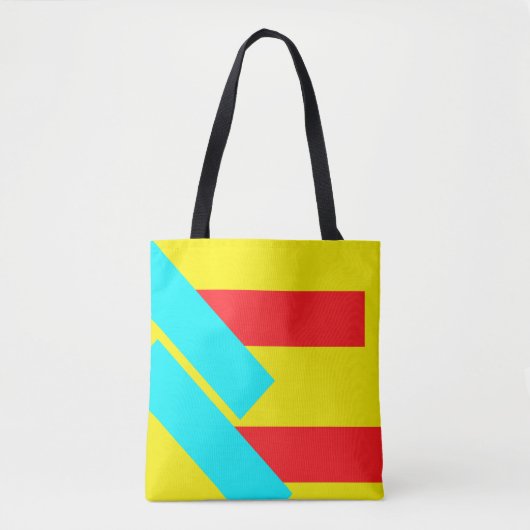 Rechthoeken Tote Bag (Voorkant)