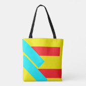 Rechthoeken Tote Bag (Achterkant)