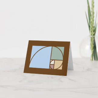 Rechthoeken voor de spiraalvormige en de gouden ve kaart