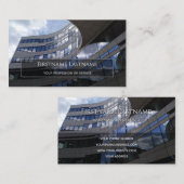 Rechthoeken voor kantoor van organisch glas visitekaartje (Voorkant / Achterkant)