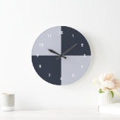 Rechthoeken voor zeemacht en grijs grote klok (Huis)