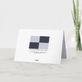 Rechthoeken voor zeemacht en grijs kaart (Achterkant)