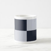 Rechthoeken voor zeemacht en grijs koffiemok (Center)