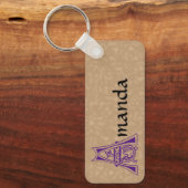 Rechthoekig bodemverbeterend kapitaal A Sleutelhanger (Voorkant)