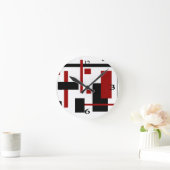 Rechthoekig patroon 1 ronde klok (Huis)