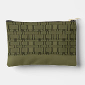 Rechthoekig patroon Neutraal Leger Etui (Achterkant)