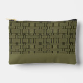 Rechthoekig patroon Neutraal Leger Etui (Voorkant)