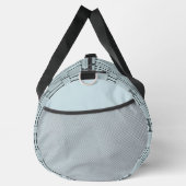 Rechthoekig patroon Neutraal lichtblauw Plunjezak (Rechts)