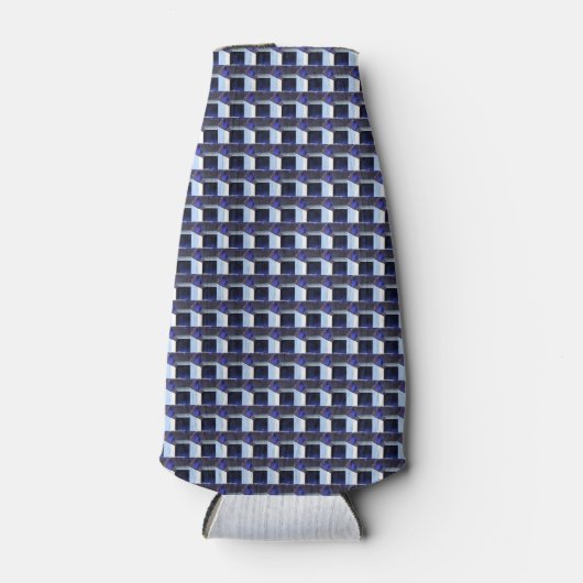 Rechthoekig saffier flesjeskoeler (Voorkant)