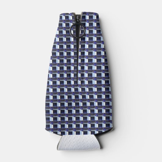 Rechthoekig saffier flesjeskoeler (Achterkant)