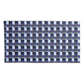 Rechthoekig saffier kussensloop (Achterkant-Rechts)