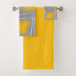 Rechthoekige Abstracte kunst Bad Handdoek