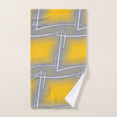 Rechthoekige Abstracte kunst Bad Handdoek (Handdoek)